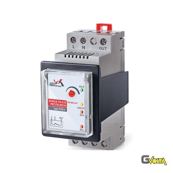 محافظ ولتاژ 32 آمپر محافظ ولتاژ 32 آمپر دو مینیاتور برنا الکترونیک مدل SCR/D - Image 1